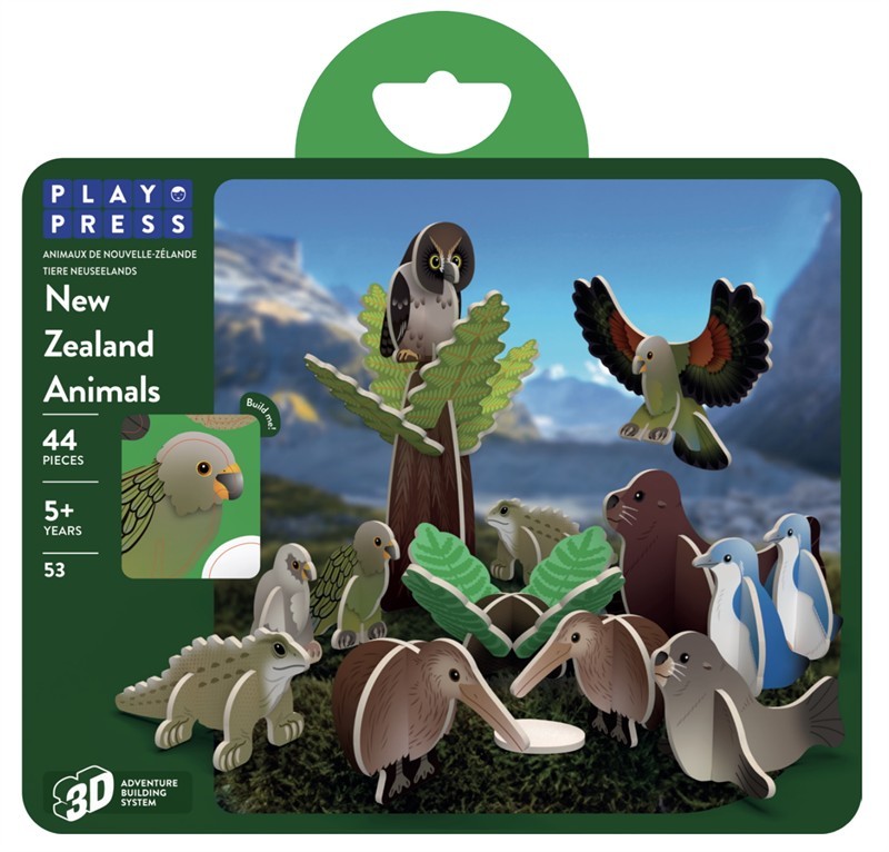 New Zealand animals playset