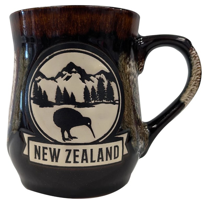 Reactive Mug Kiwi/Mountains NZ
