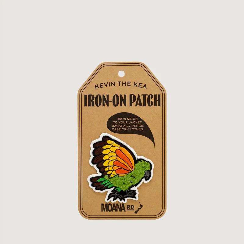 Iron-on Patch Kevin the Kea