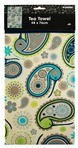 Paisley patterned tea towel