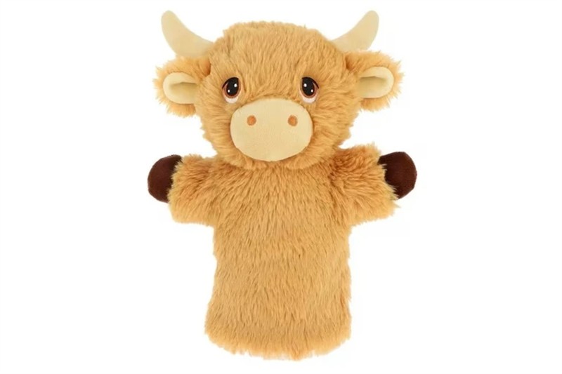 Cow - hand puppet