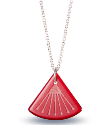 Glass Pohutukawa Pendant